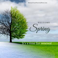 Release Your Potential Now with Jane: Your weekly dose of energy wisdom and healing: It's The Spring Equinox: Time To Reset Your Energy & Manifest New Beginnings