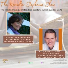 The Kornelia Stephanie Show: The Indian Palm Leaf Reading Institute with Founder Dr  Q