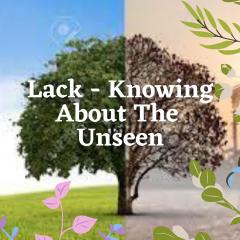 The Sacred Attunement Show with Asher: Unlocking The Power of Mind, Body, and Soul:  Lack Perception - Knowing About The Unseen